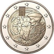 Luxembourg 2 Euro 35th Erasmus Anniversary 2022 H 35 JJ. 1987-2022 ERASMUS PROGRAMME LËTZEBUERG coin obverse Luxembourg 2 Euro 35th Erasmus Anniversary 2022 H 35 JJ. 1987-2022 ERASMUS PROGRAMME LËTZEBUERG coin obverse