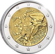 Belgium 2 Euro (Belgium Erasmus) 35 JJ 1987 2022 ERASMUS PROGRAMM BE coin obverse Belgium 2 Euro (Belgium Erasmus) 35 JJ 1987 2022 ERASMUS PROGRAMM BE coin obverse