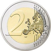 Belgium 2 Euro (Belgium Erasmus) 2 EURO LL coin reverse Belgium 2 Euro (Belgium Erasmus) 2 EURO LL coin reverse