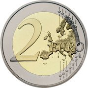 Luxembourg 2 Euro Hundredth Anniversary of Belgium Luxemburg Economic Union 2021 BU 2 EURO LL coin reverse Luxembourg 2 Euro Hundredth Anniversary of Belgium Luxemburg Economic Union 2021 BU 2 EURO LL coin reverse