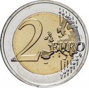 Estonia 2 Euro (Swallow Hirundo rustica) 2 EURO LL coin reverse Estonia 2 Euro (Swallow Hirundo rustica) 2 EURO LL coin reverse