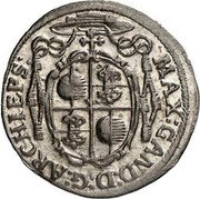 Austria 2 Kreuzer (Max Gandolf von Kuenburg) MAX GAND D G ARCHIEPS coin obverse Austria 2 Kreuzer (Max Gandolf von Kuenburg) MAX GAND D G ARCHIEPS coin obverse
