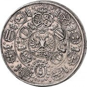 Austria 2 Thaler Ferdinand II Wedding St Veit 1622  DIE STAT S VEIT coin reverse Austria 2 Thaler Ferdinand II Wedding St Veit 1622  DIE STAT S VEIT coin reverse