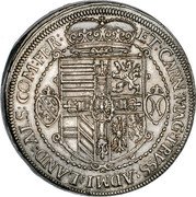 Austria 2 Thaler (Maximilian III Ensisheim) KM# 280 ET CARN MAG PRUSS ADMI LAND ALS COM FER coin reverse Austria 2 Thaler (Maximilian III Ensisheim) KM# 280 ET CARN MAG PRUSS ADMI LAND ALS COM FER coin reverse
