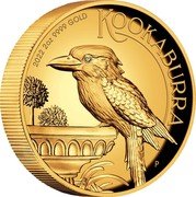 Australia 200 Dollars (Kookaburra) 2022 2 OZ 9999 GOLD KOOKABURRA coin reverse Australia 200 Dollars (Kookaburra) 2022 2 OZ 9999 GOLD KOOKABURRA coin reverse