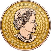 Canada 200 Dollars Super Incuse Gold Maple Leaf 2022 ELIZABETH II 200 DOLLARS 2022 SB coin obverse