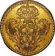 Portugal 24 Escudos Joao V 1731   coin reverse Portugal 24 Escudos Joao V 1731   coin reverse