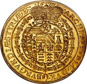 Austria 25 Ducat (Leopold I Graz) ∙ARCHI∙AVSTRIAE∙DVX∙BVRGVNDIAE∙STYRIAE∙E coin reverse