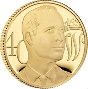 UK 25 Pounds The 40th Birthday of HRH The Duke of Cambridge 2022 40 W coin reverse UK 25 Pounds The 40th Birthday of HRH The Duke of Cambridge 2022 40 W coin reverse
