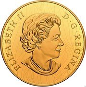 Canada 2500 Dollars Snowy Owl on Driftwood by Robert Bateman 2022 ELIZABETH II D∙G∙REGINA coin obverse Canada 2500 Dollars Snowy Owl on Driftwood by Robert Bateman 2022 ELIZABETH II D∙G∙REGINA coin obverse