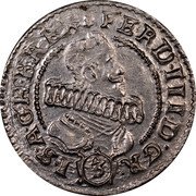 Austria 3 Kreuzer (Ferdinand III) FERD∙III∙D∙G∙R 3 I∙S∙A∙GH∙BARX∙ coin obverse Austria 3 Kreuzer (Ferdinand III) FERD∙III∙D∙G∙R 3 I∙S∙A∙GH∙BARX∙ coin obverse
