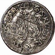 Austria 3 Kreuzer Paris von Lodron 1622  S RVDBERTVS EPS 1622 coin reverse Austria 3 Kreuzer Paris von Lodron 1622  S RVDBERTVS EPS 1622 coin reverse