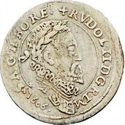 Austria 3 Kreuzer (Rudolf II) KM# 240 RVDOL II D G R IM S A G H BO RE coin obverse Austria 3 Kreuzer (Rudolf II) KM# 240 RVDOL II D G R IM S A G H BO RE coin obverse