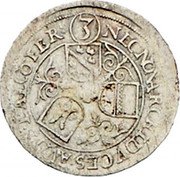 Austria 3 Kreuzer (Rudolf II) KM# 240 NECNON ARCHIDVCES AV D B L AL CO FER coin reverse Austria 3 Kreuzer (Rudolf II) KM# 240 NECNON ARCHIDVCES AV D B L AL CO FER coin reverse