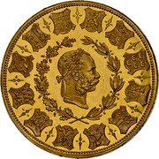 Austria 4 Ducat Austro-Hungarian Empire coin obverse