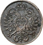 Austria 4 Kreuzer (Karl VI) C VI coin obverse