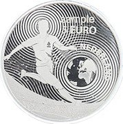 Netherlands 5 Euro (Beatrix FIFA World Cup - Pattern) 5 EURO KNVB NEDERLAND WERELDKAMPIOEN coin reverse Netherlands 5 Euro (Beatrix FIFA World Cup - Pattern) 5 EURO KNVB NEDERLAND WERELDKAMPIOEN coin reverse