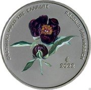 Greece 5 Euro (Paeonia parnassica) 2022 ΕΝΔΗΜΙΚΑ ΦΥΤΑ ΤΗΣ ΕΛΛΑΔΑΣ PAEONIA PARNASSICA coin reverse Greece 5 Euro (Paeonia parnassica) 2022 ΕΝΔΗΜΙΚΑ ΦΥΤΑ ΤΗΣ ΕΛΛΑΔΑΣ PAEONIA PARNASSICA coin reverse