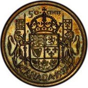 Canada 50 Cents (Pattern Special Strike) 50 CENTS CANADA 1937 coin reverse Canada 50 Cents (Pattern Special Strike) 50 CENTS CANADA 1937 coin reverse