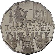 Australia 50 Cents (The Drover's Wife) 50 THE DROVER'S WIFE AWB coin reverse Australia 50 Cents (The Drover's Wife) 50 THE DROVER'S WIFE AWB coin reverse