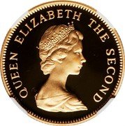 Tuvalu Fifty Dollars Queen Elizabeth the Second 1976 Proof KM# 9 TUVALU 1976 FIFTY DOLLARS coin reverse Tuvalu Fifty Dollars Queen Elizabeth the Second 1976 Proof KM# 9 TUVALU 1976 FIFTY DOLLARS coin reverse