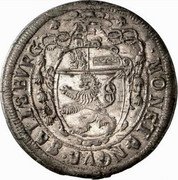 Austria 60 Kreuzer (Paris von Lodron) MONETA NOVA SALISBVRG coin obverse