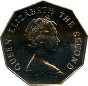 Tuvalu One Dollar Turtle 1976 KM# 7 QUEEN ELIZABETH THE SECOND coin obverse Tuvalu One Dollar Turtle 1976 KM# 7 QUEEN ELIZABETH THE SECOND coin obverse