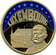 Luxembourg ECU Standard Coinage LUXEMBOURG coin obverse Luxembourg ECU Standard Coinage LUXEMBOURG coin obverse