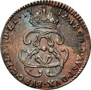 Netherlands Liard (Charles VI) ARCHID AVST DVX BVRG C FLAND ZC 17 12 coin reverse Netherlands Liard (Charles VI) ARCHID AVST DVX BVRG C FLAND ZC 17 12 coin reverse
