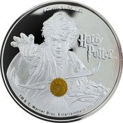 Tuvalu Two Dollars Harry Potter Golden Snitch 2004 Proof KM# 220 HARRY POTTER 1 OZ 999 FINE SILVER... coin reverse Tuvalu Two Dollars Harry Potter Golden Snitch 2004 Proof KM# 220 HARRY POTTER 1 OZ 999 FINE SILVER... coin reverse