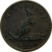 Australia 1/2 Penny 1851 KM# Tn254 Private Token issues MELBOURNE. W.J. TAYLIE, MEDALLIST TO THE GREAT EXHIBITION 1851 coin reverse Australia 1/2 Penny 1851 KM# Tn254 Private Token issues MELBOURNE. W.J. TAYLIE, MEDALLIST TO THE GREAT EXHIBITION 1851 coin reverse