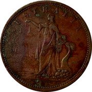 Australia 1/2 Penny KM# Tn139 Private Token issues AUSTRALIA coin reverse Australia 1/2 Penny KM# Tn139 Private Token issues AUSTRALIA coin reverse