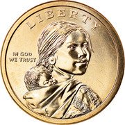USA $1 (Code Talkers from both WWI and WWII) KM# 618 LIBERTY IN GOD WE TRUST gg coin obverse USA $1 (Code Talkers from both WWI and WWII) KM# 618 LIBERTY IN GOD WE TRUST gg coin obverse