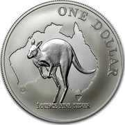 Australian 1 Oz Silver 1 Dollar 