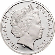 Australia 1 Dollar Howard Florey 1998 KM# 366a ELIZABETH II AUSTRALIA 1998 RDM coin obverse Australia 1 Dollar Howard Florey 1998 KM# 366a ELIZABETH II AUSTRALIA 1998 RDM coin obverse