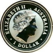 Australia 1 Dollar Kookaburra U.S. State Quarter - South Carolina 2000 KM# 613 ELIZABETH II AUSTRALIA • 1 DOLLAR • IRB coin obverse Australia 1 Dollar Kookaburra U.S. State Quarter - South Carolina 2000 KM# 613 ELIZABETH II AUSTRALIA • 1 DOLLAR • IRB coin obverse