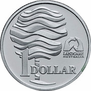 Australia 1 Dollar Landcare Australia 1993 KM# 208a.2 LANDCARE AUSTRALIA 1 DOLLAR coin reverse Australia 1 Dollar Landcare Australia 1993 KM# 208a.2 LANDCARE AUSTRALIA 1 DOLLAR coin reverse