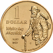 Australia 1 Dollar (Waltzing Matilda) KM# 269 1 DOLLAR WALTZING MATILDA 1895 1995 A.B."BANJO" PATERSON C coin reverse Australia 1 Dollar (Waltzing Matilda) KM# 269 1 DOLLAR WALTZING MATILDA 1895 1995 A.B."BANJO" PATERSON C coin reverse