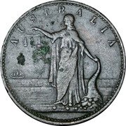 Australia 1 Penny ND KM# Tn33 Private Token issues AUSTRALIA coin obverse Australia 1 Penny ND KM# Tn33 Private Token issues AUSTRALIA coin obverse