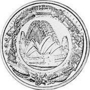 Australia 10 Dollars Paralympics 2000 KM# 518 - coin reverse Australia 10 Dollars Paralympics 2000 KM# 518 - coin reverse