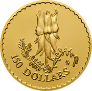 Australia 150 Dollars Stuart Desert Pea 1998 KM# 413 150 DOLLARS HH coin reverse Australia 150 Dollars Stuart Desert Pea 1998 KM# 413 150 DOLLARS HH coin reverse