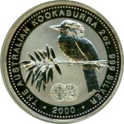 Australia 2 Dollars The Australian Kookaburra 2000 Hammered Silver King Edward Penny Privy KM# 417.1 THE AUSTRALIAN KOOKABURRA 1 OZ. 999 SILVER *YEAR* P100 coin reverse Australia 2 Dollars The Australian Kookaburra 2000 Hammered Silver King Edward Penny Privy KM# 417.1 THE AUSTRALIAN KOOKABURRA 1 OZ. 999 SILVER *YEAR* P100 coin reverse