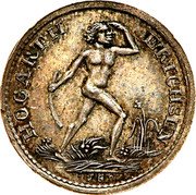 Australia 4 Pence Julius Hogarth and Conrad Erichsen 1860 KM# Tn119 HOGARTH ERICHSEN 1860 coin obverse Australia 4 Pence Julius Hogarth and Conrad Erichsen 1860 KM# Tn119 HOGARTH ERICHSEN 1860 coin obverse