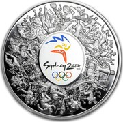 Australia 30 Dollars Olympic Masterpiece 2000 KM# 520 SYDNEY 2000 ™© coin reverse Australia 30 Dollars Olympic Masterpiece 2000 KM# 520 SYDNEY 2000 ™© coin reverse