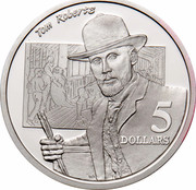 Australia 5 Dollars National Identity - Tom Roberts 1996 KM# 331 5 DOLLARS TOM ROBERTS WP coin reverse Australia 5 Dollars National Identity - Tom Roberts 1996 KM# 331 5 DOLLARS TOM ROBERTS WP coin reverse