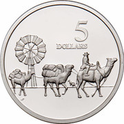 Australia 5 Dollars Opening of a Continent 1997 KM# 544 5 DOLLARS WP coin reverse Australia 5 Dollars Opening of a Continent 1997 KM# 544 5 DOLLARS WP coin reverse