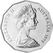 Australia 50 Cents Fiji Reverse Mule 1978 KM# A72 ELIZABETH II AUSTRALIA 1978 coin obverse Australia 50 Cents Fiji Reverse Mule 1978 KM# A72 ELIZABETH II AUSTRALIA 1978 coin obverse