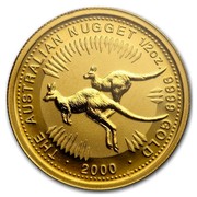 Australia 50 Dollars The Australian Nugget 2000 KM# 467 THE AUSTRALIAN NUGGET 1/2 OZ. 9999 GOLD 2000 coin reverse Australia 50 Dollars The Australian Nugget 2000 KM# 467 THE AUSTRALIAN NUGGET 1/2 OZ. 9999 GOLD 2000 coin reverse
