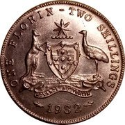 Australia One Florin - Two Shillings Florin 1932 KM# 27 ONE FLORIN - TWO SHILLINGS ADVANCE AUSTRALIA 1917 M coin reverse Australia One Florin - Two Shillings Florin 1932 KM# 27 ONE FLORIN - TWO SHILLINGS ADVANCE AUSTRALIA 1917 M coin reverse