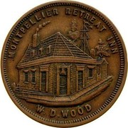 Australia One Penny ND KM# Tn274 Private Token issues MONTPELLIER RETREAT INN W.D.WOOD coin reverse Australia One Penny ND KM# Tn274 Private Token issues MONTPELLIER RETREAT INN W.D.WOOD coin reverse